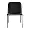 National Public Seating NPS 8200 Series Melody Music Chair, 16"H, Black 8210-16 - alternate 8